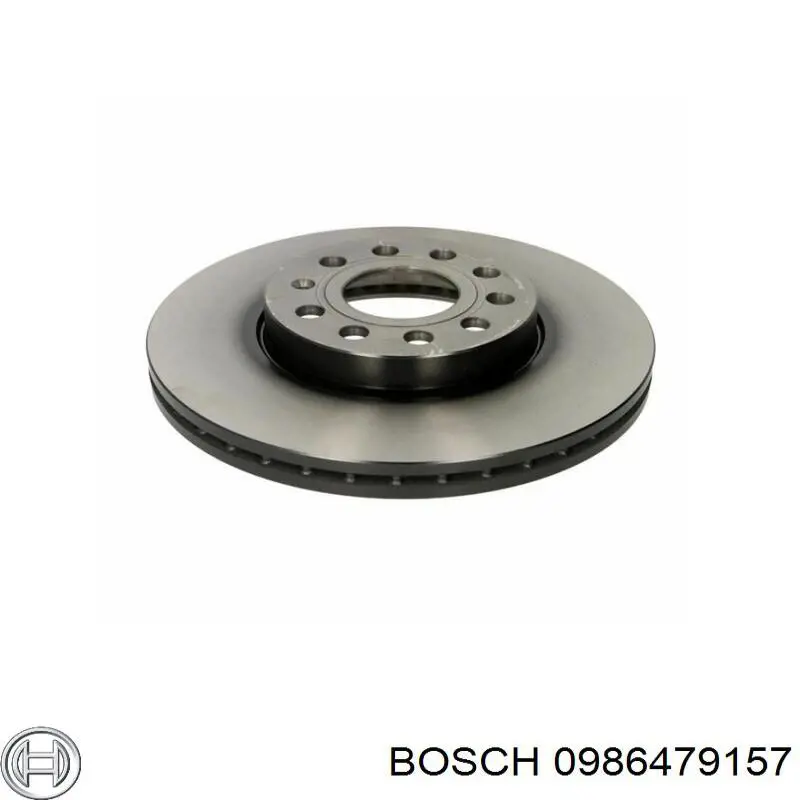 0986479157 Bosch disco de freno delantero