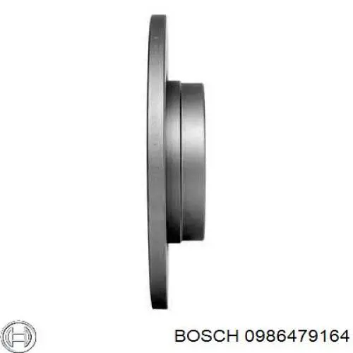Comprar 0986479164 Bosch Freno de disco delantero