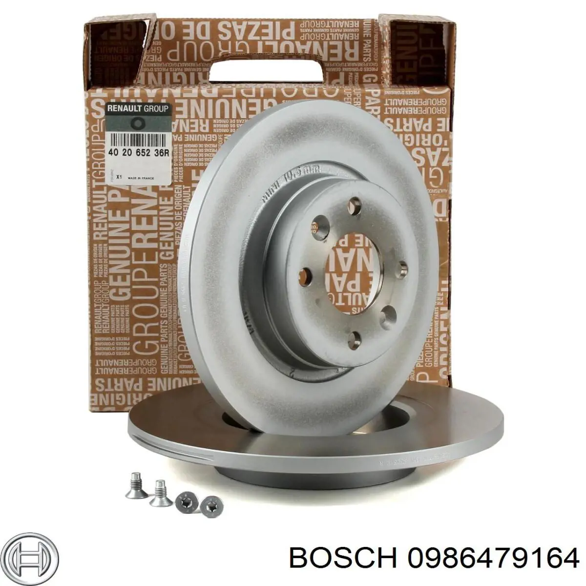 Disco de freno 0986479164 Bosch