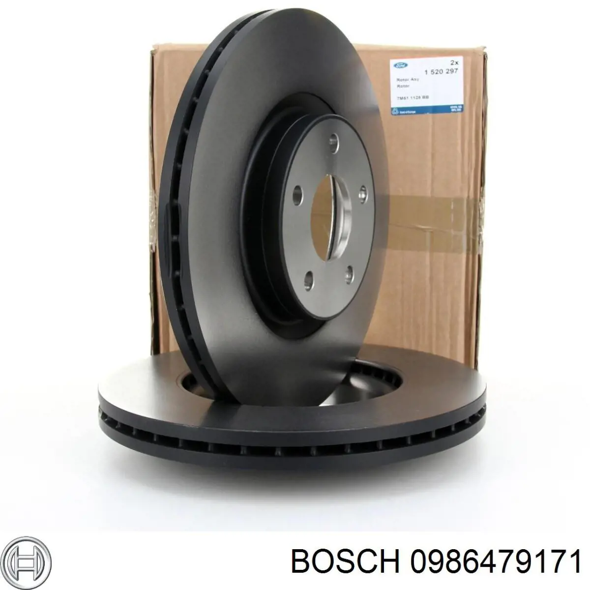 Freno de disco delantero Volvo V40 525, 526