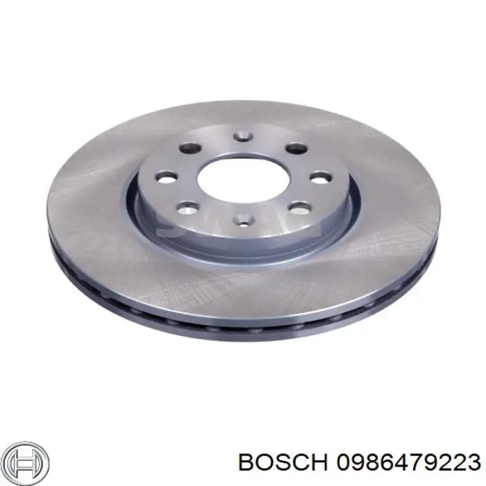 Disco de freno BDA225820 Open Parts