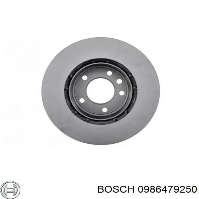 0986479250 Bosch disco de freno delantero