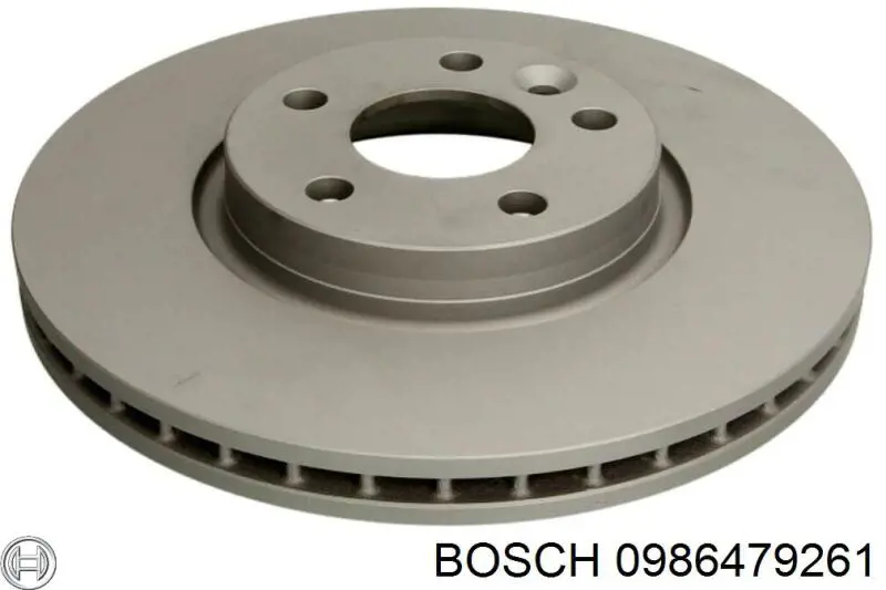 0986479261 Bosch freno de disco delantero