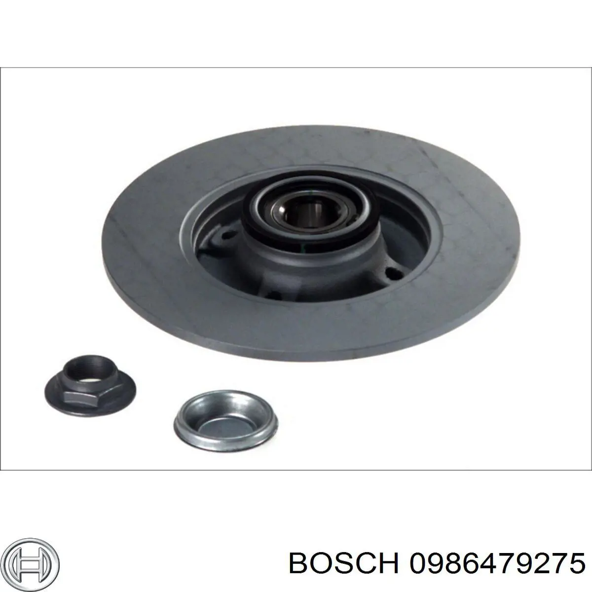 0986479275 Bosch disco de freno trasero