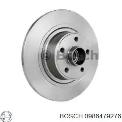 Disco de freno trasero Renault Espace 4 JK0