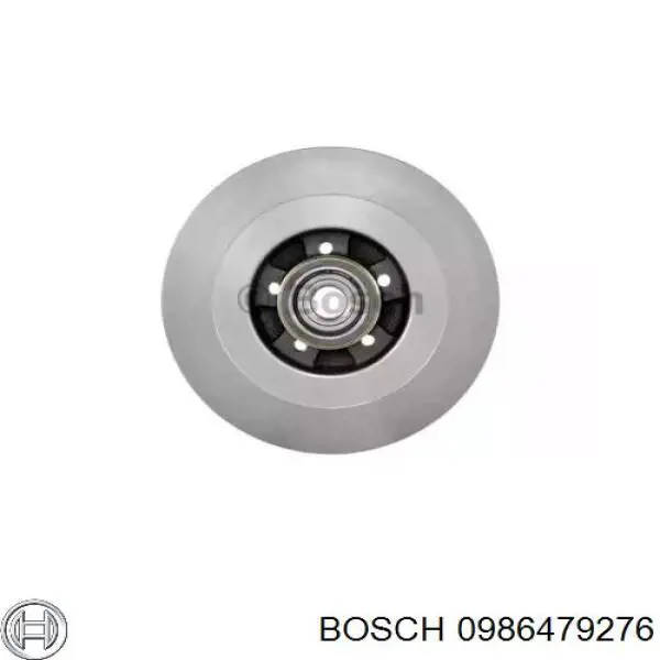 0986479276 Bosch disco de freno trasero