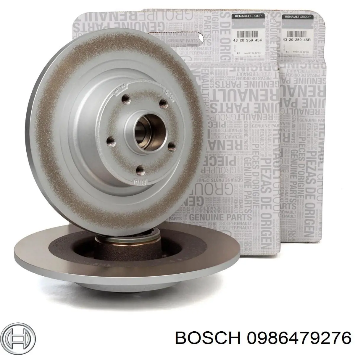 Disco de freno trasero Renault Espace 4 JK0