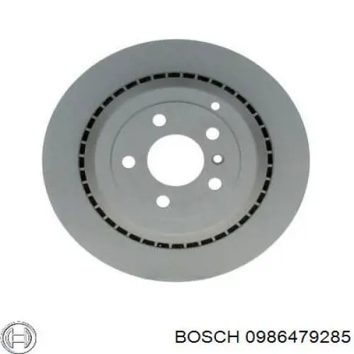 0986479285 Bosch disco de freno trasero