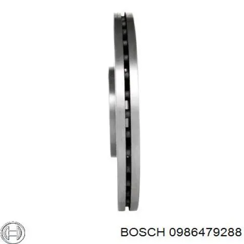 0 986 479 288 Bosch disco de freno delantero