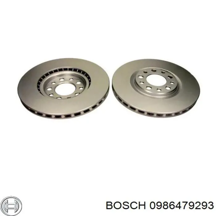 Disco de freno 0986479293 Bosch