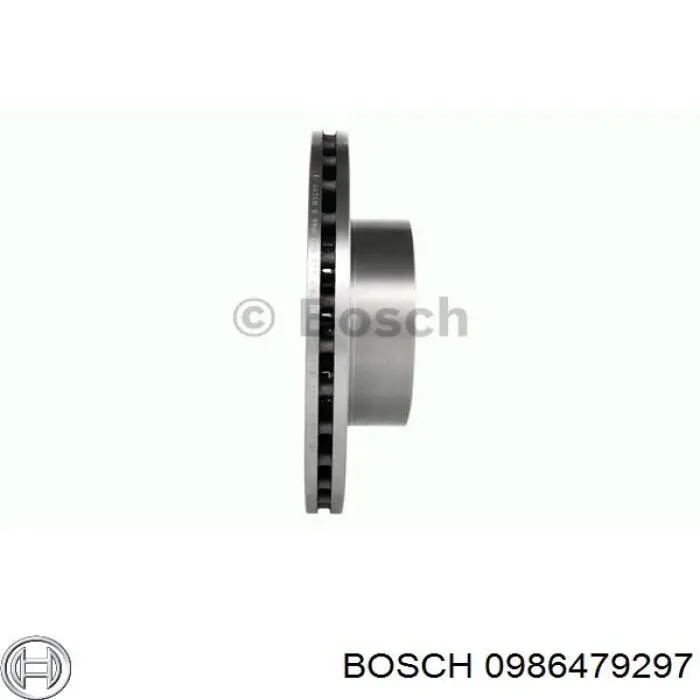 0 986 479 297 Bosch disco de freno delantero