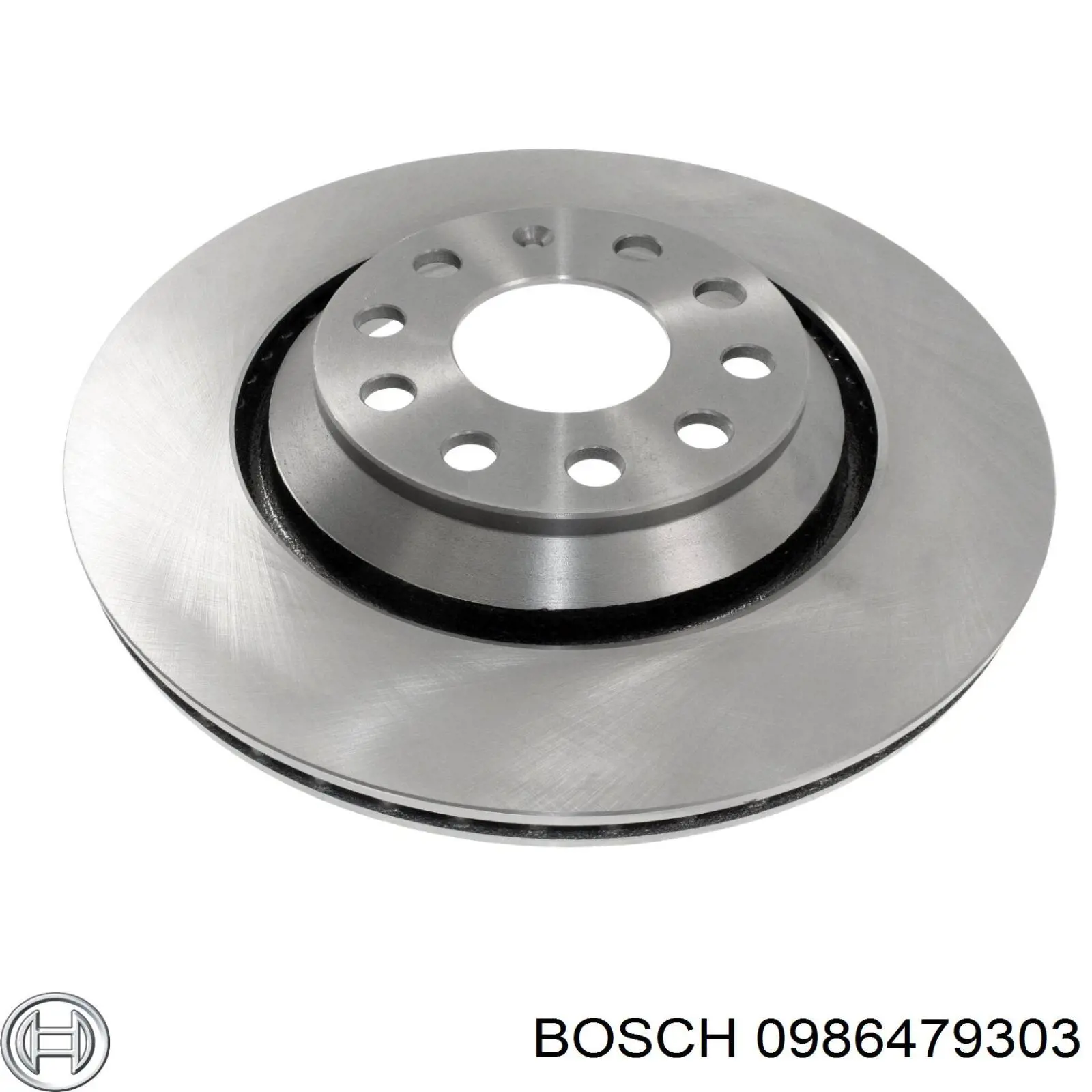 Disco de freno trasero 0986479303 Bosch