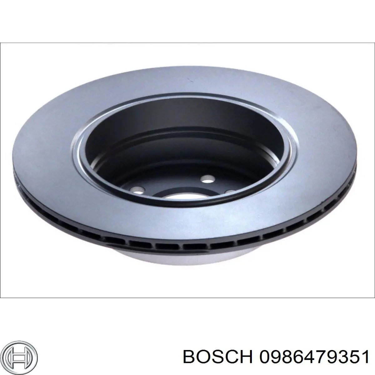 0986479351 Bosch disco de freno trasero