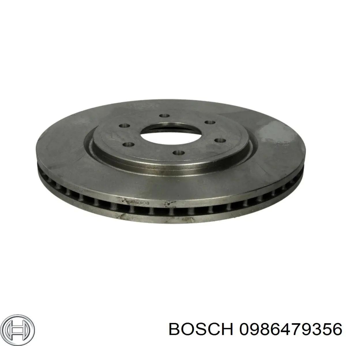 0986479356 Bosch disco de freno delantero