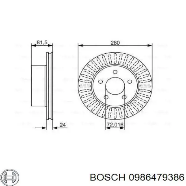 Comprar DI097C Japan Parts Freno de disco delantero