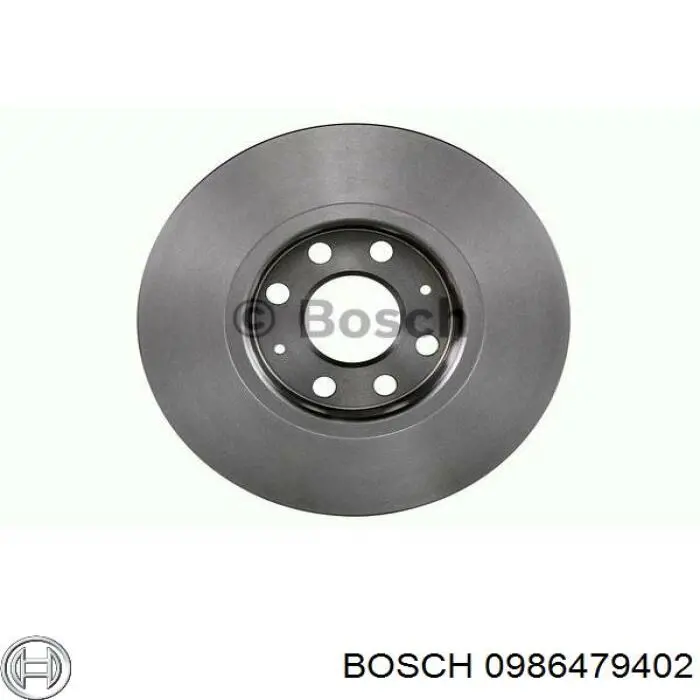 0986479402 Bosch freno de disco delantero