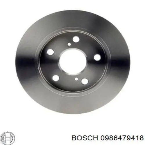Disco de freno trasero Bosch 0986479418 precio, desde 24,88 EUR