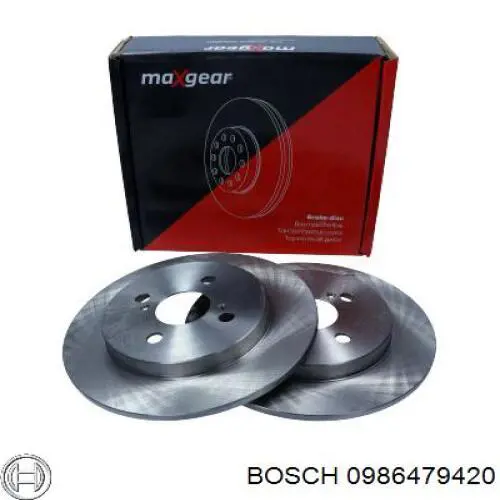 Frenos traseros Bosch 0986479420