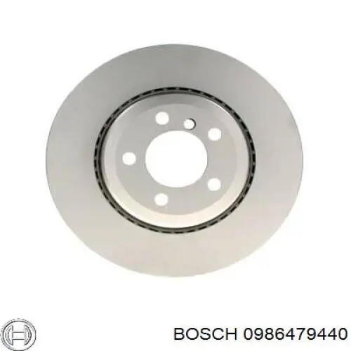 0986479440 Bosch disco de freno trasero