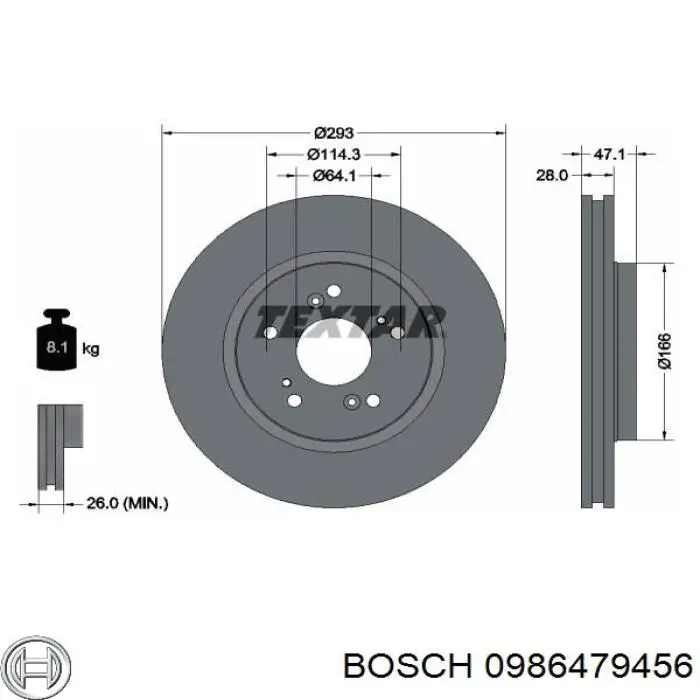 Disco de freno DI405C Japan Parts