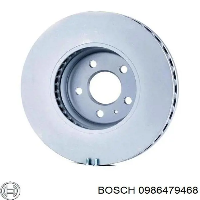 0986479468 Bosch disco de freno delantero