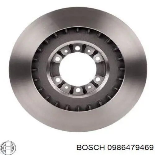 0986479469 Bosch freno de disco delantero