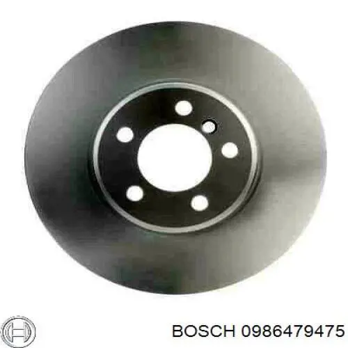 0 986 479 475 Bosch disco de freno delantero