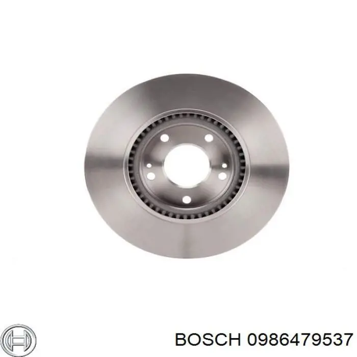 Disco de freno 0986479537 Bosch