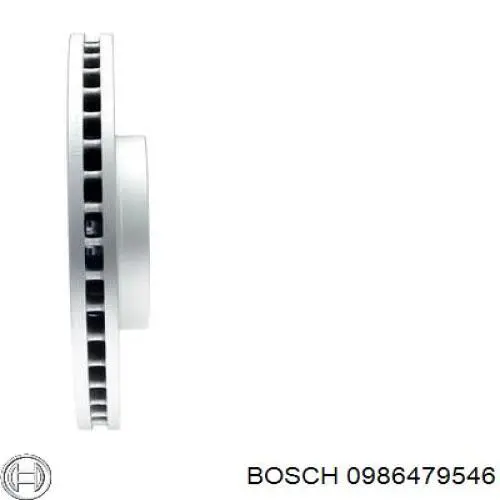 Comprar 0986479546 Bosch Freno de disco delantero