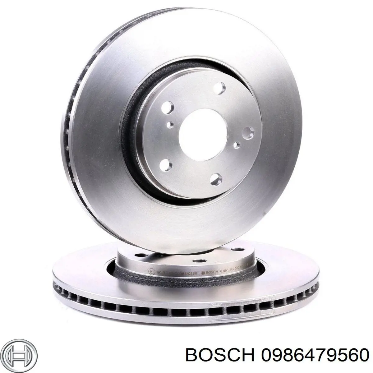 0986479560 Bosch disco de freno delantero