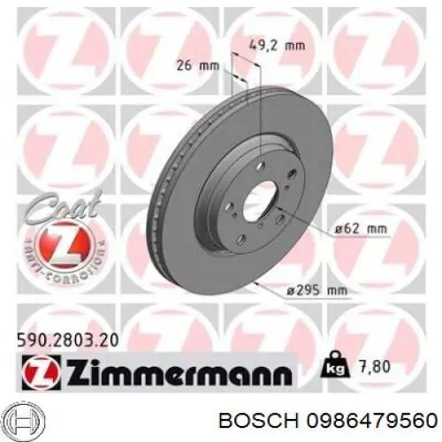 Comprar DI2016C Japan Parts Freno de disco delantero