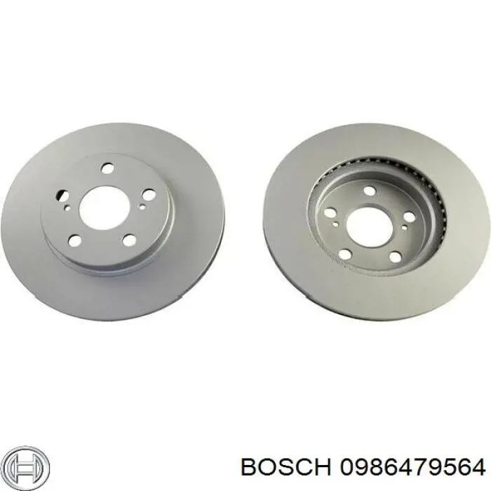 Freno de disco delantero Toyota Prius NHW20