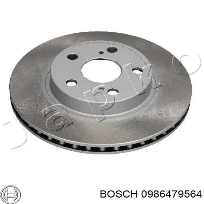 Freno de disco delantero Toyota Prius NHW20