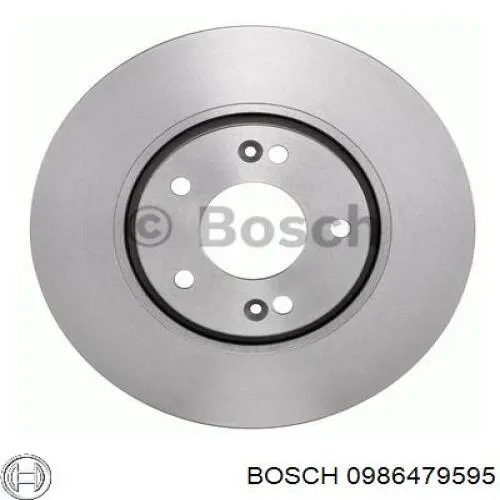 Frenos delanteros Bosch 0986479595 precio, desde 40,56 EUR