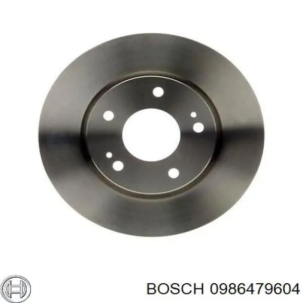 Comprar 0986479604 Bosch Freno de disco delantero