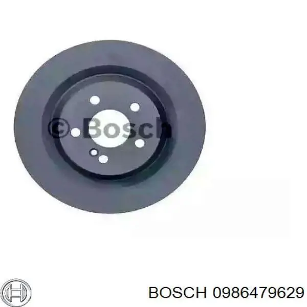 0 986 479 629 Bosch disco de freno trasero