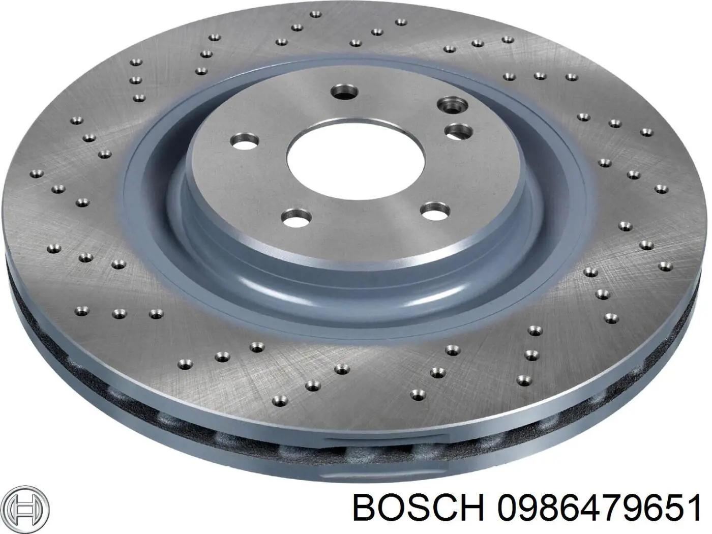 Disco de freno 0986479651 Bosch