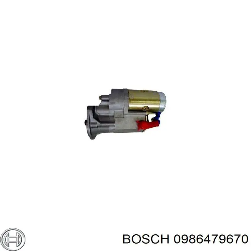 0 986 479 670 Bosch disco de freno trasero