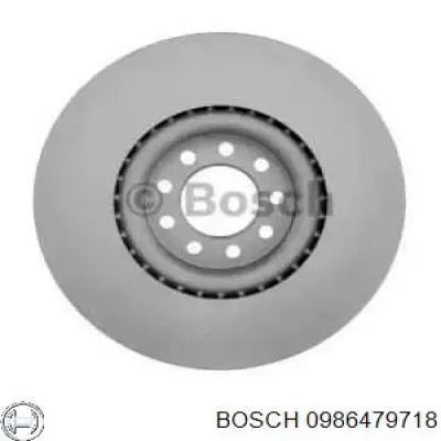 0986479718 Bosch freno de disco delantero