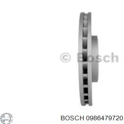 0986479720 Bosch freno de disco delantero