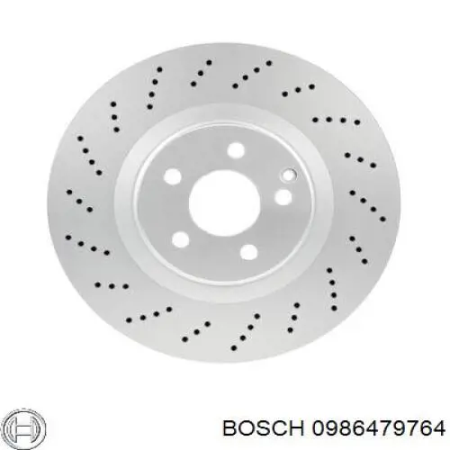 0 986 479 764 Bosch disco de freno delantero