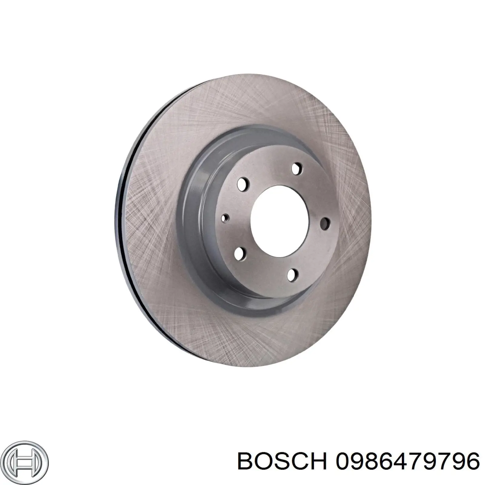 0986479796 Bosch disco de freno trasero