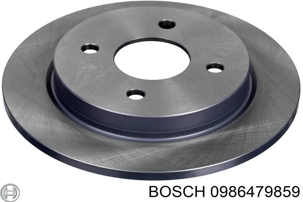 Disco de freno trasero Ford Sierra 1 GBC