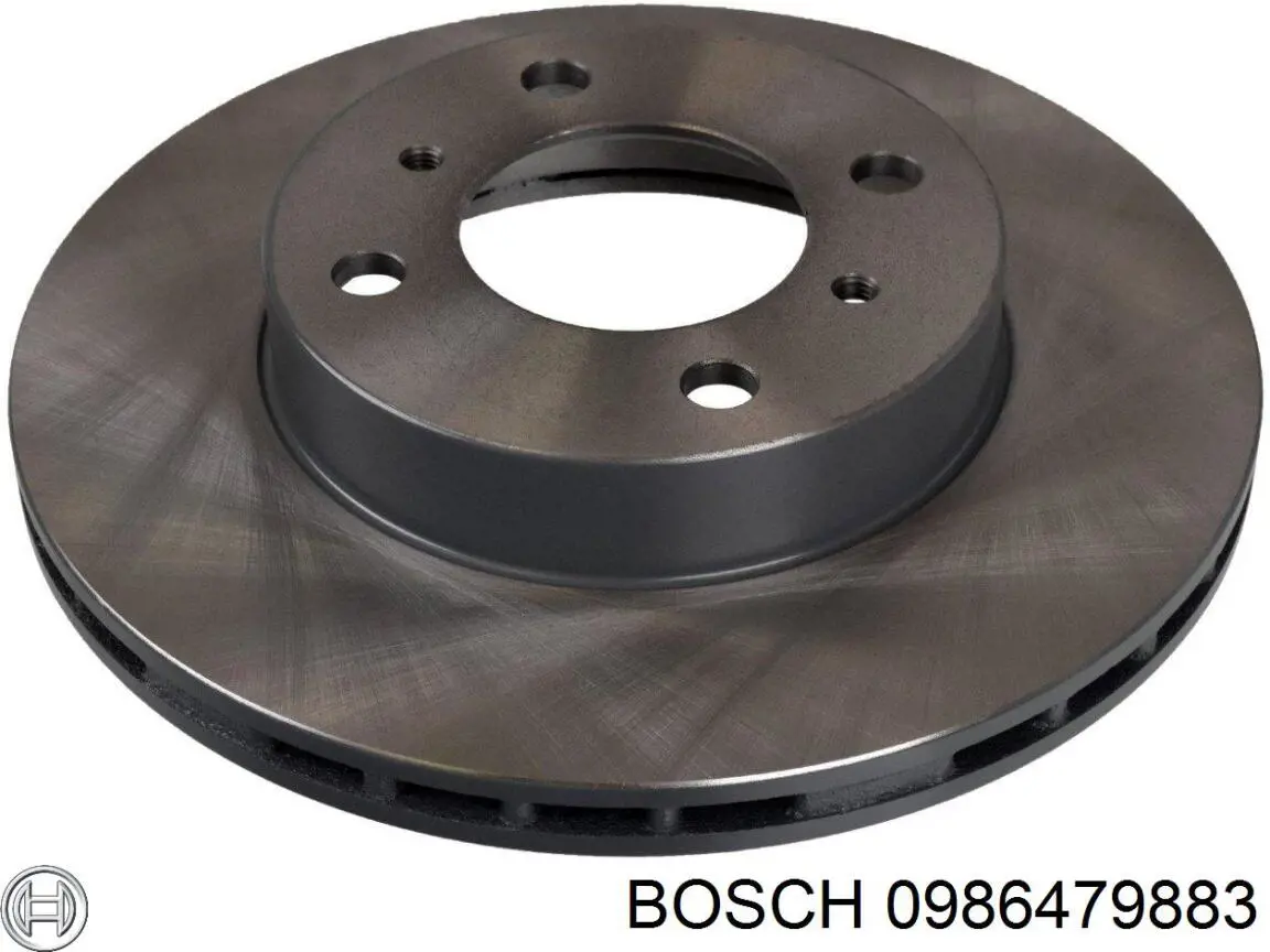 0986479883 Bosch freno de disco delantero