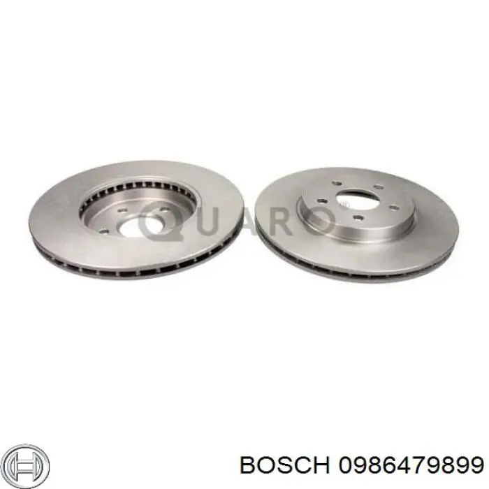 Freno de disco delantero Jaguar X-type CF1