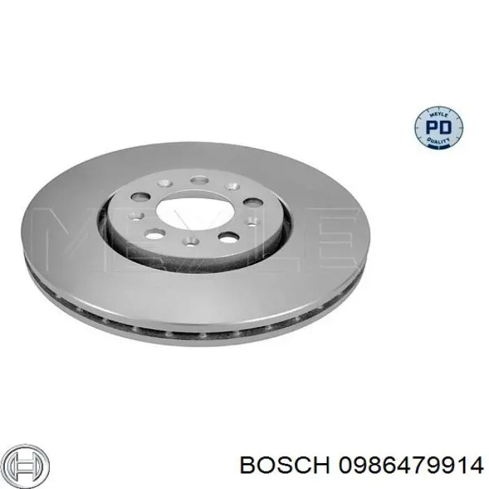 Freno de disco delantero Mercedes E C124