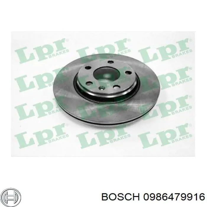Frenos delanteros Bosch 0986479916 precio, desde 35,85 EUR