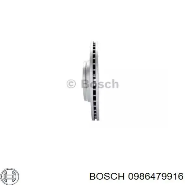 Disco de freno 0986479916 Bosch