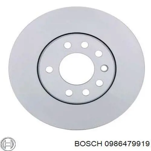 0 986 479 919 Bosch disco de freno delantero