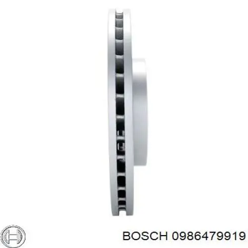 Disco de freno 0986479919 Bosch
